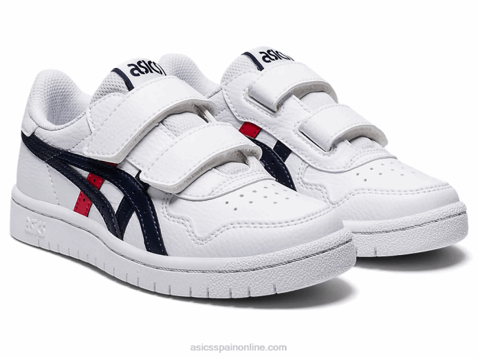 preescolar de japon Asics 4L684559 blanco/rojo clásico