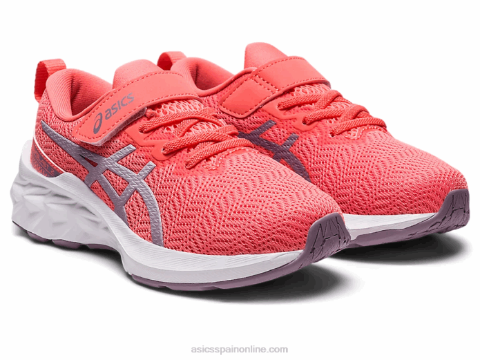 preescolar novablast 2 Asics 4L684290 papaya/violeta crepuscular