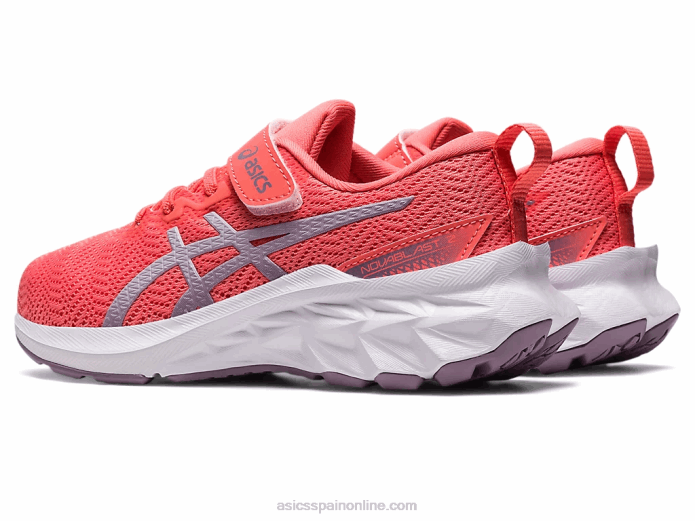 preescolar novablast 2 Asics 4L684290 papaya/violeta crepuscular