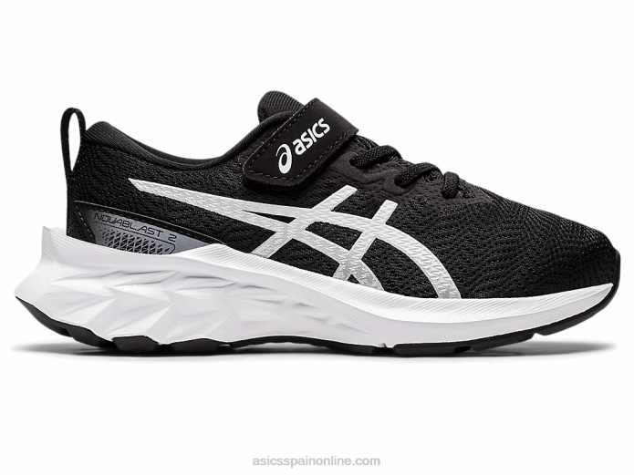 preescolar novablast 2 Asics 4L684417 blanco negro