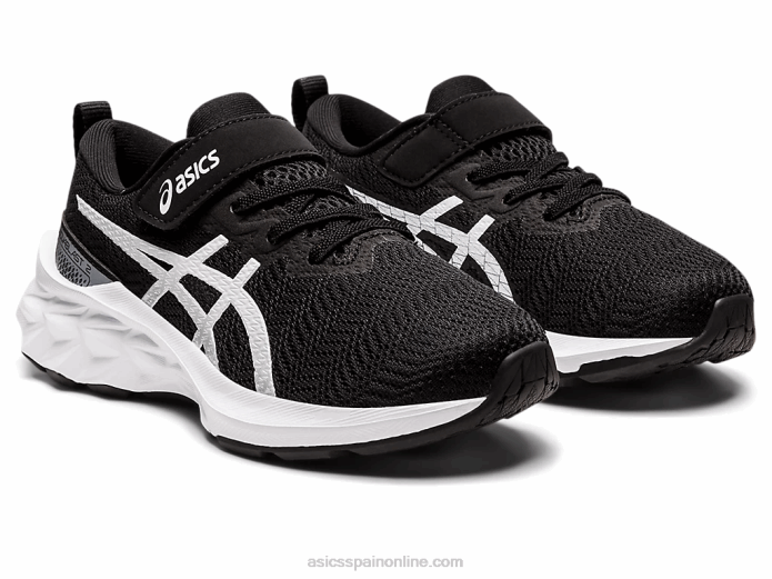 preescolar novablast 2 Asics 4L684417 blanco negro