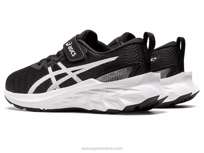 preescolar novablast 2 Asics 4L684417 blanco negro