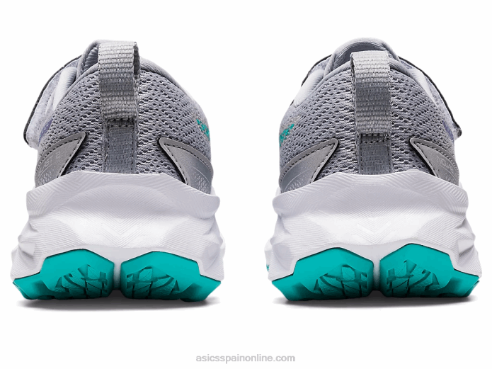 preescolar novablast 2 Asics 4L684431 gris piedmont/brillo lavanda