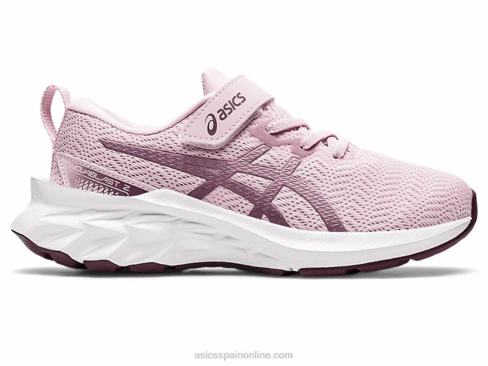 preescolar novablast 2 Asics 4L684445 apenas rosa/plata pura