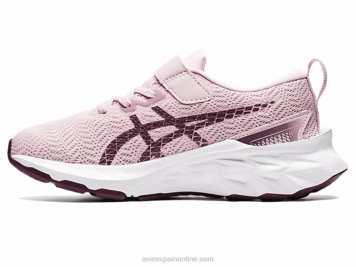 preescolar novablast 2 Asics 4L684445 apenas rosa/plata pura