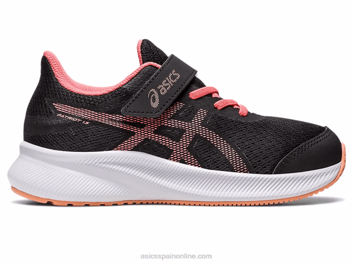 preescolar patriota 13 Asics 4L684305 negro/papaya