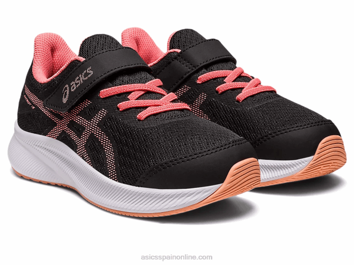 preescolar patriota 13 Asics 4L684305 negro/papaya