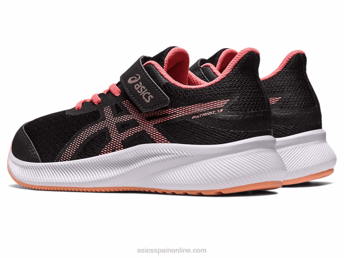 preescolar patriota 13 Asics 4L684305 negro/papaya