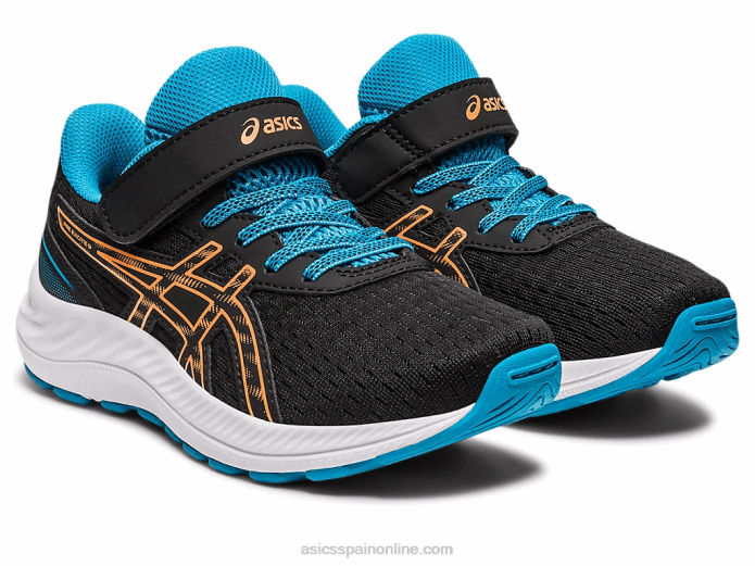 preexcite 9 preescolar Asics 4L684280 melocotón negro/sol