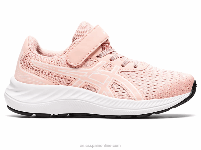 preexcite 9 preescolar Asics 4L684342 rosa esmerilado/blanco