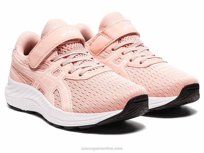 preexcite 9 preescolar Asics 4L684342 rosa esmerilado/blanco