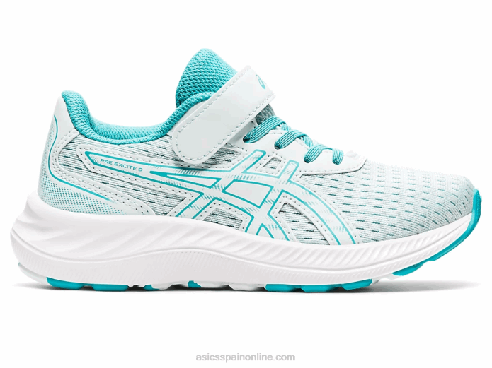 preexcite 9 preescolar Asics 4L684419 calmante mar/vidrio de mar