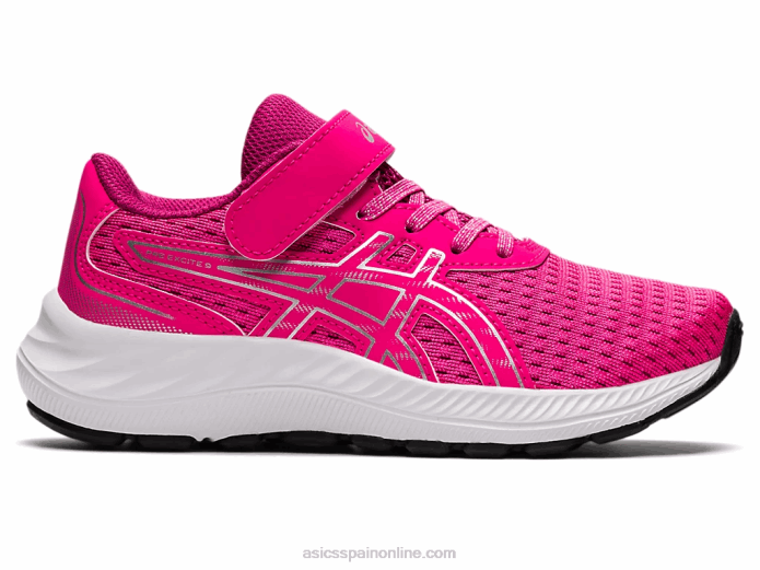 preexcite 9 preescolar Asics 4L684461 rosa brillante/plata pura