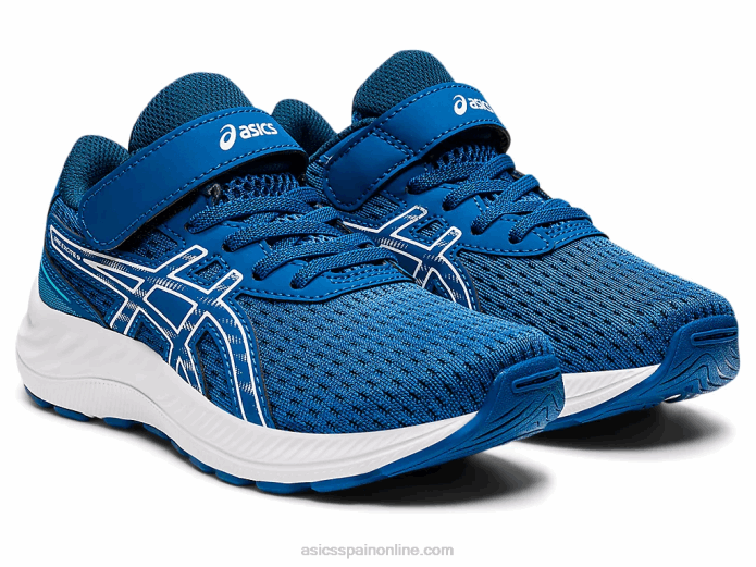 preexcite 9 preescolar Asics 4L684463 unidad de lago/blanco